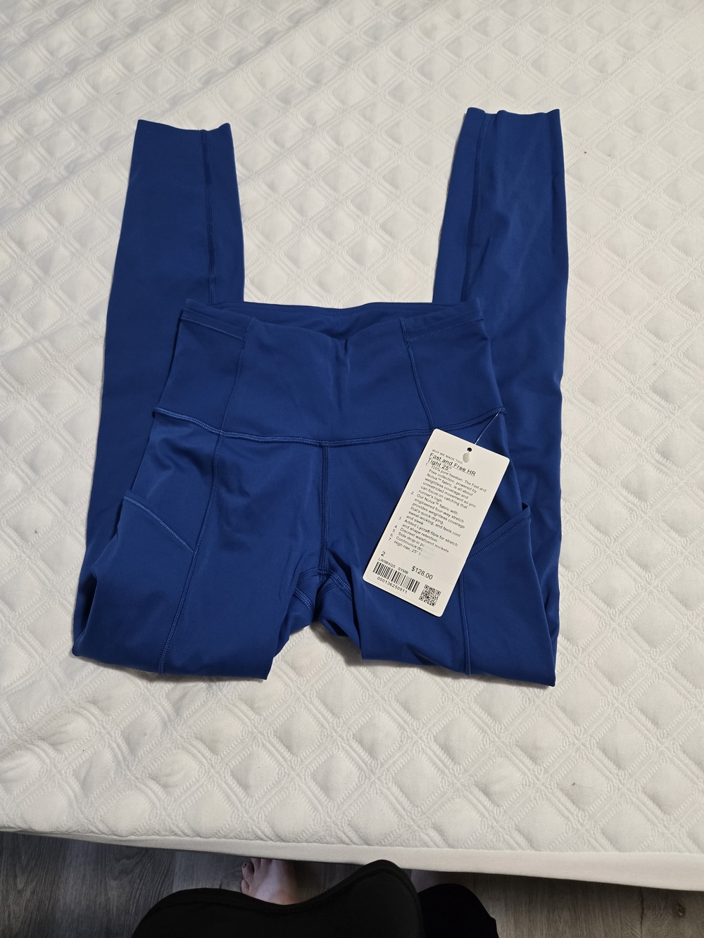 Lululemon High-Waist Active Leggings - Blue